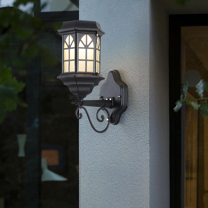 Aluminum Glass Cylinder House Outdoor Light