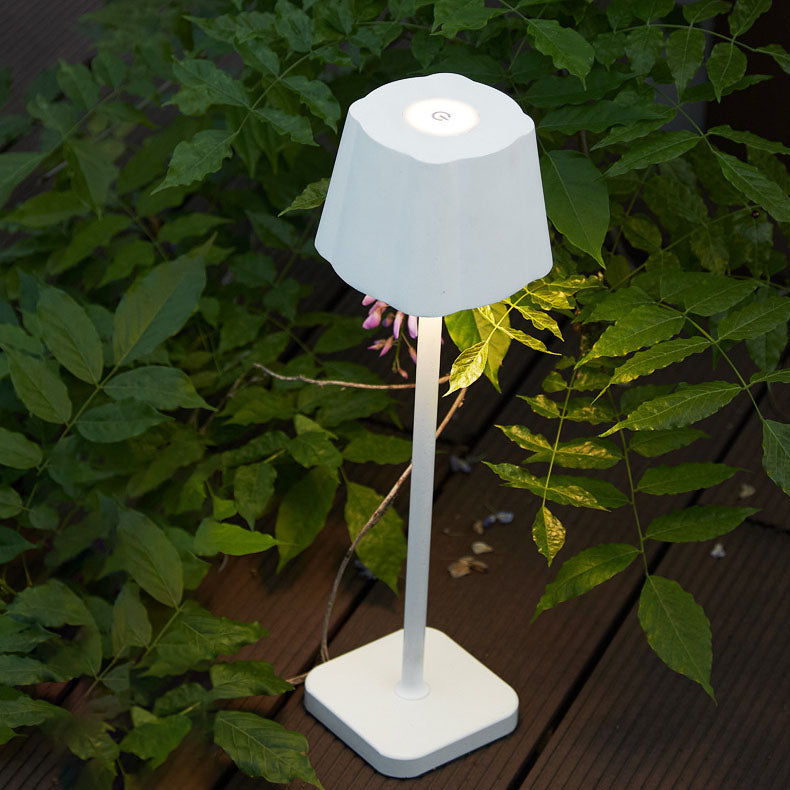 Metal Mushroom Bedroom Table Lamp