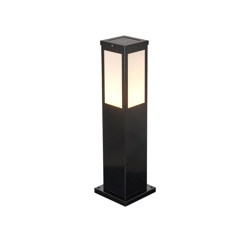 Modern Solar Lawn Square Outdoor Light