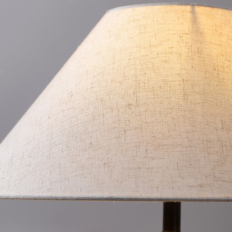 Ceramic Jar Linen Fabric Table Lamp
