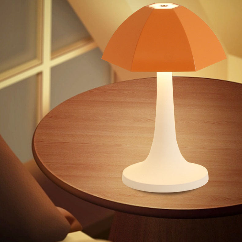 Iron Mushroom PC Charging Table Lamp