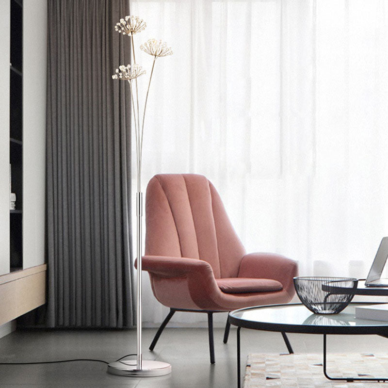 Dandelion Iron 3/5 Living Floor Lamp
