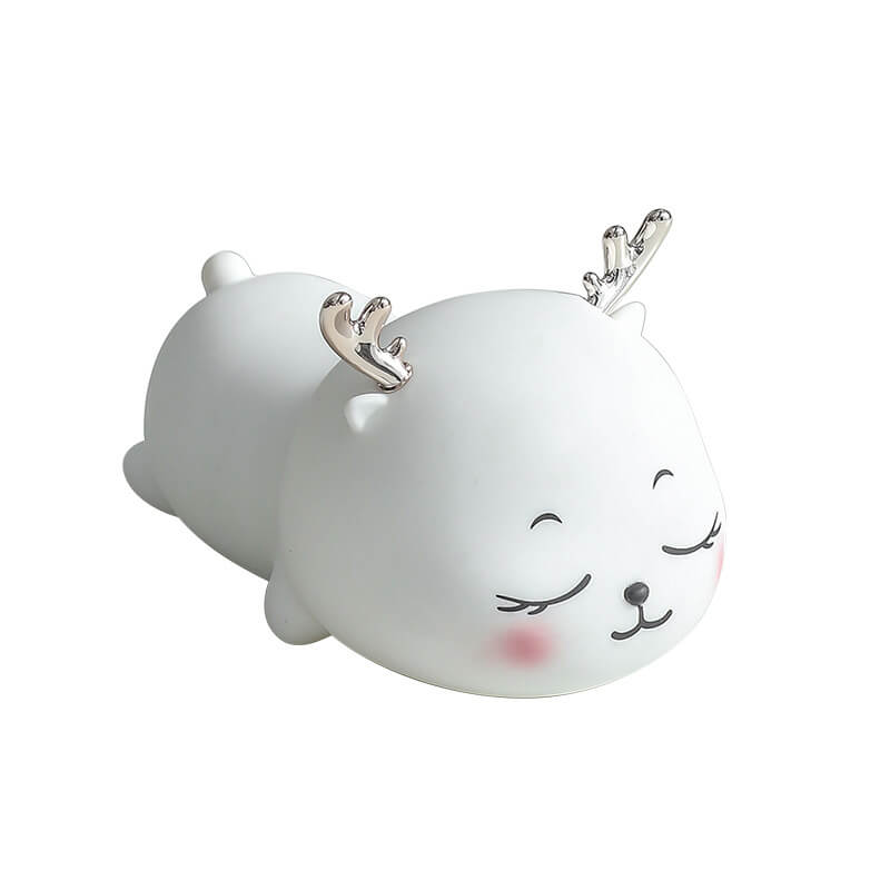 Cartoon Silicone Cute Deer Table Lamp