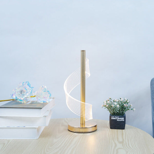 Acrylic Curve Table Lamp