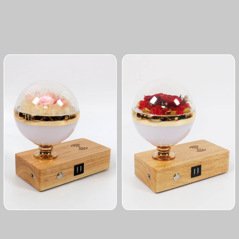 Permanent Flower Night Smart Table Lamp