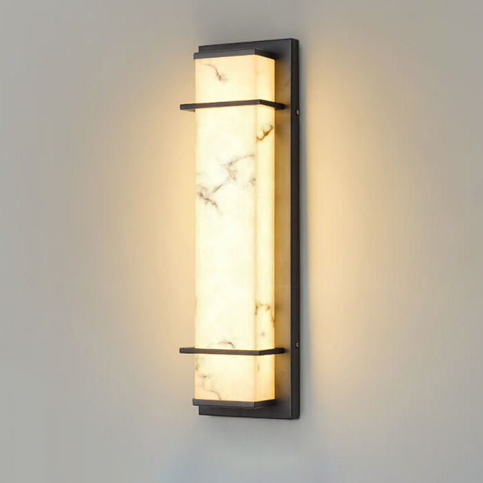 Imitation Marble Resin Lampshade Outdoor Light