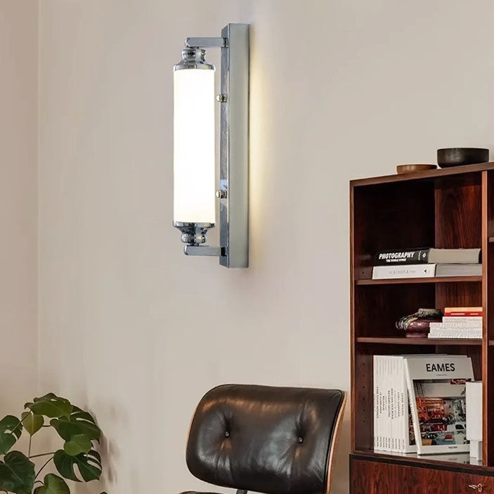 Electroplated Iron Cylinder Wall Lamp