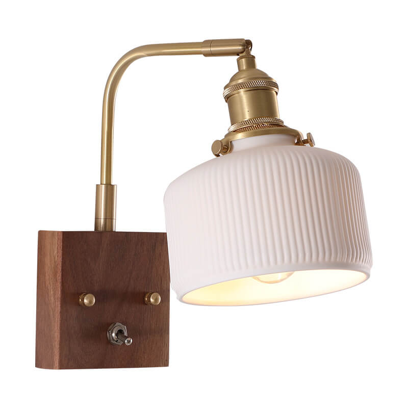 Black Walnut Wall Lamp