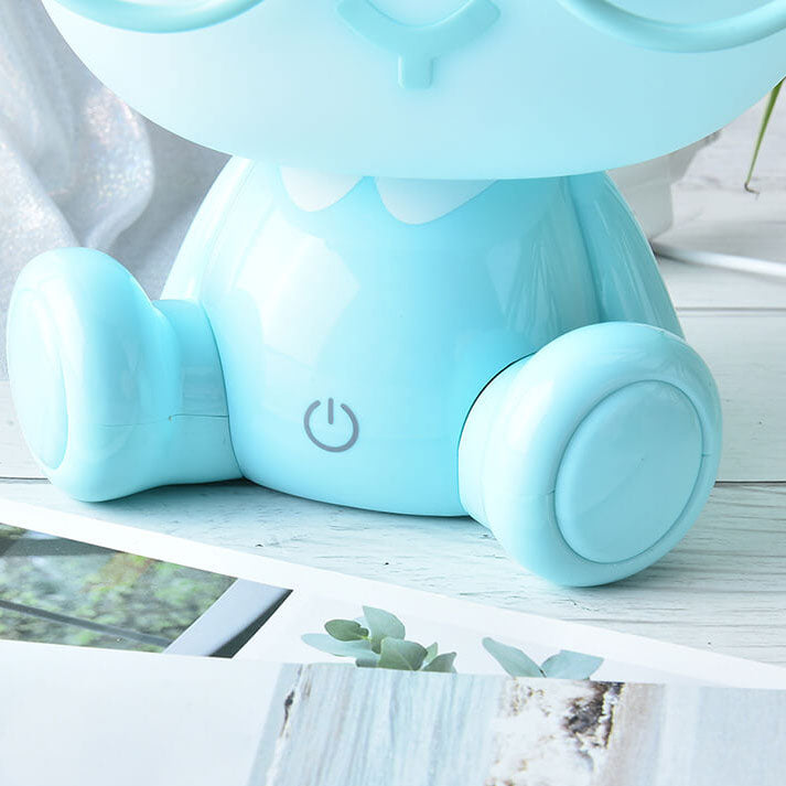 Cartoon Rabbit Glasses Night Table Lamp