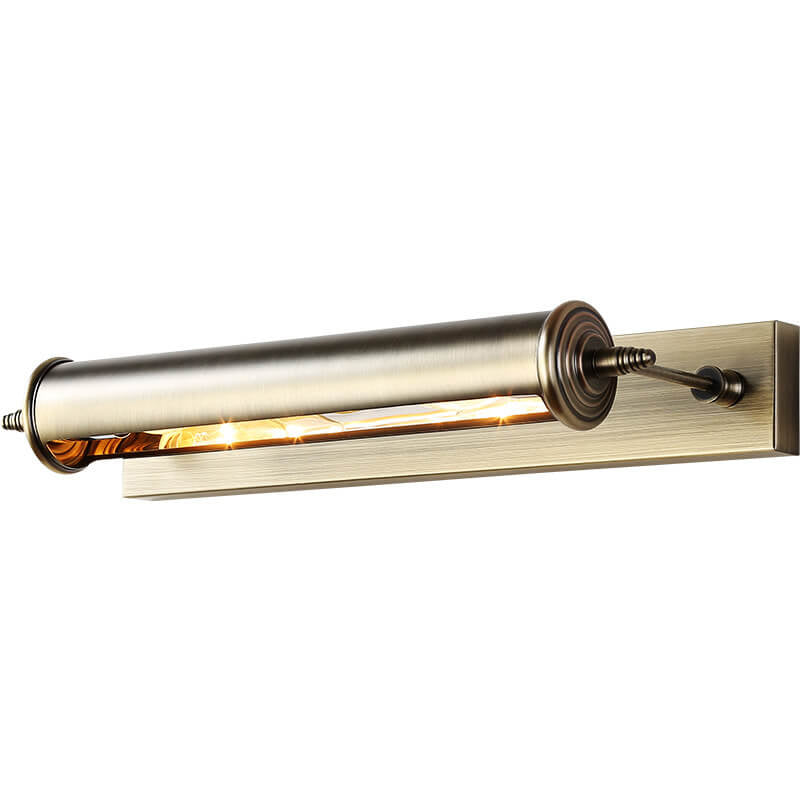 Bronze Iron Column Bar Wall Lamp