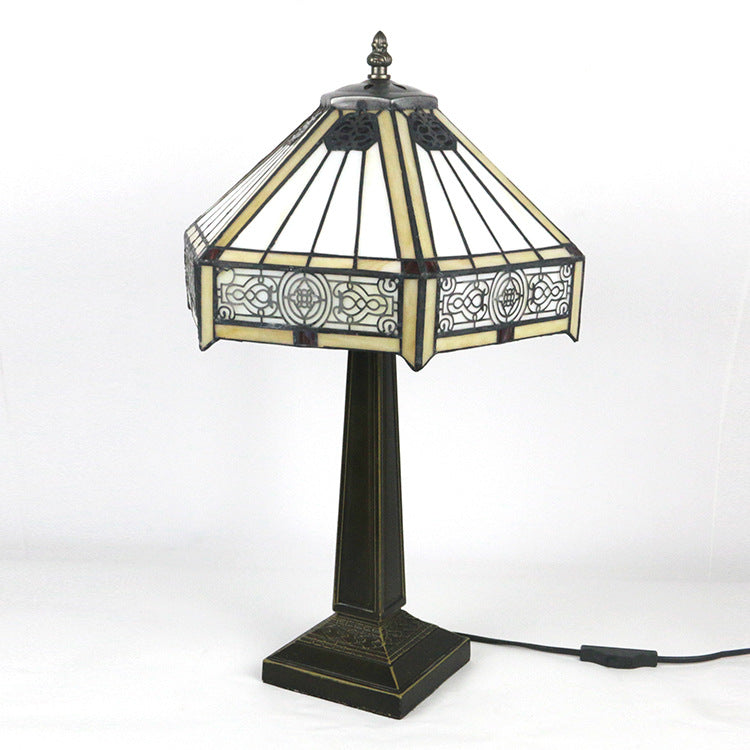 Alloy Glass Table Lamp