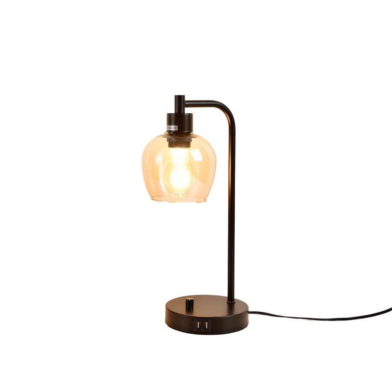 Glass Rechargeable Table Lamp