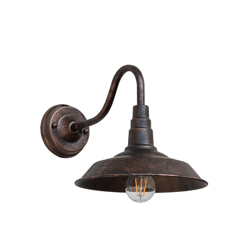 Iron Round Dining Room Wall Lamp