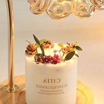 Solid Wood Lily Valley Table Lamp
