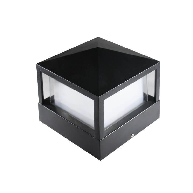 Square Aluminum Acrylic Outdoor Light