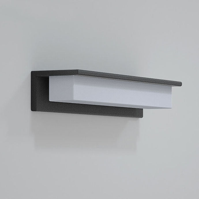 Rectangular Aluminum PC Outdoor Light