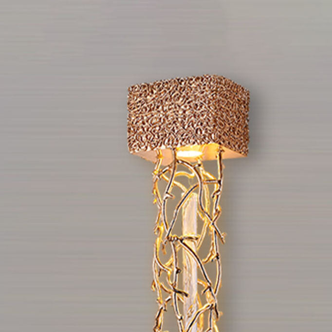 Brass Tree Branch Hardware Wall Lamp