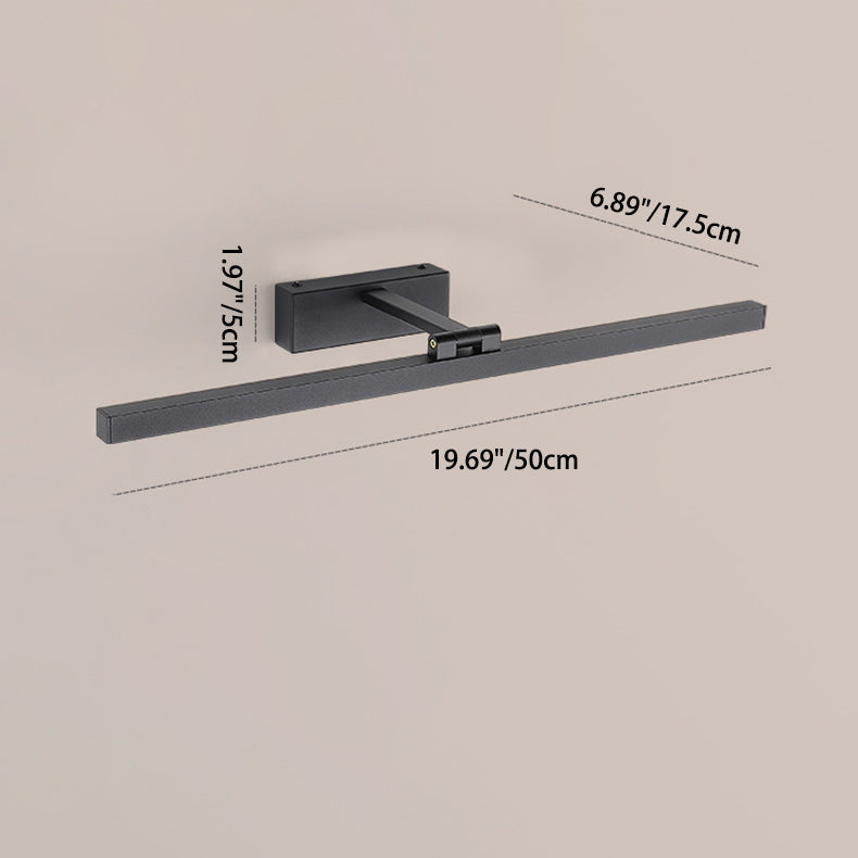 Long Iron Aluminum PC Wall Lamp