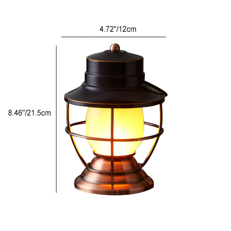 Farmhouse Rechargeable Iron Acrylic Table Lamp