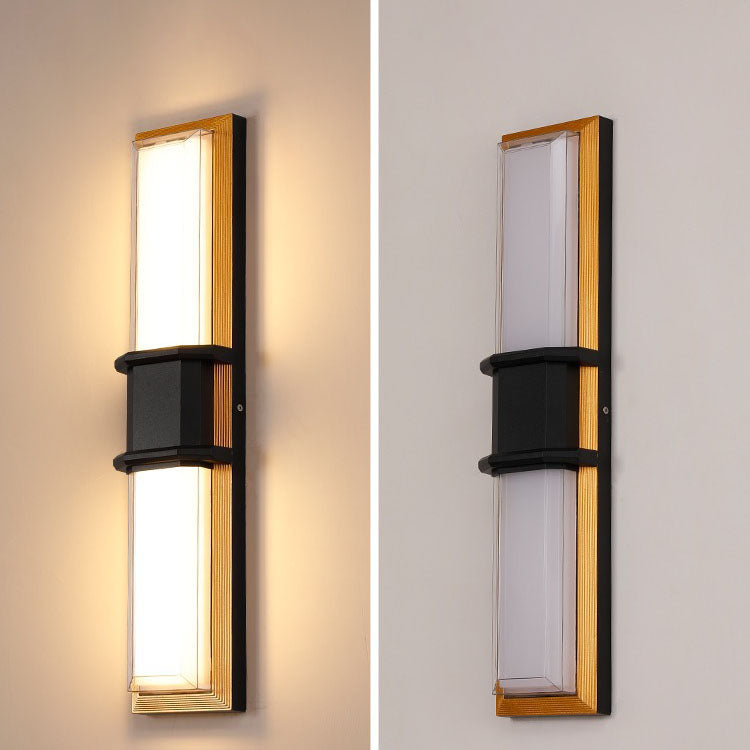 Aluminum Cubic Acrylic Garden Outdoor Light