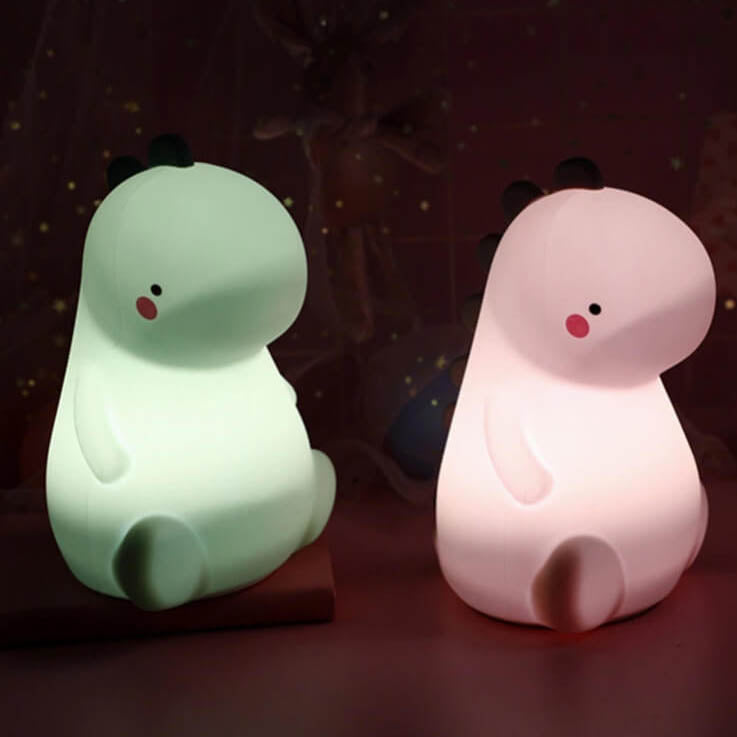 Cartoon Dinosaur Silicone ABS Table Lamp