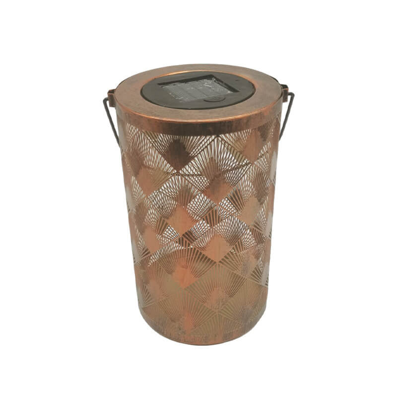 Solar Iron Cylinder Decorative Outdoor Light