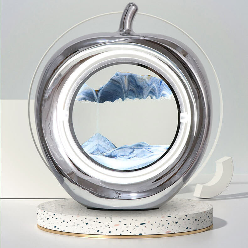 Apple Quicksand Painting Decorative Table Lamp