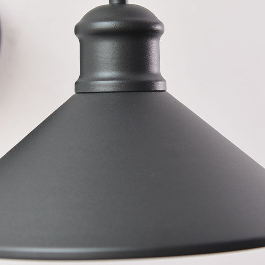 Cone Iron Patio Outdoor Light