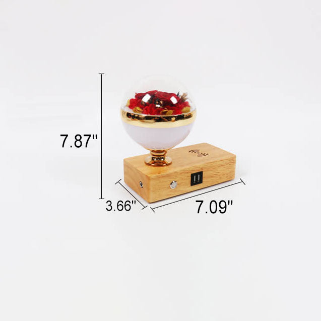 Permanent Flower Night Smart Table Lamp