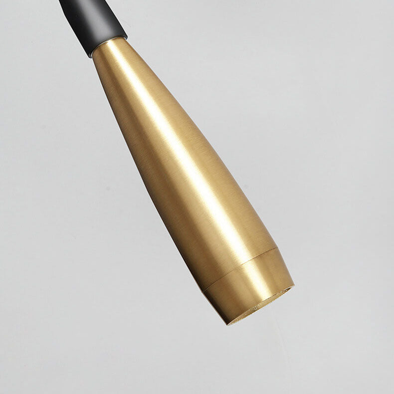 Hose Brass Reading Wall Lamp
