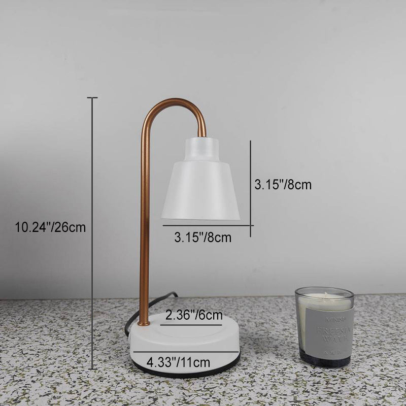 Iron Round Melting Wax Table Lamp