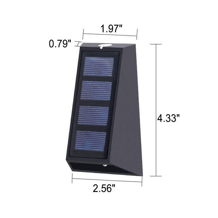 Trapezoid RGB Patio Outdoor Light