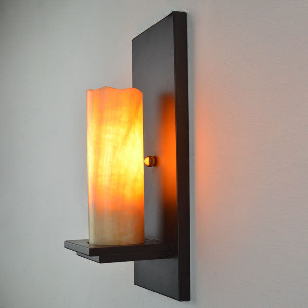 Iron Marble Wall Lamp