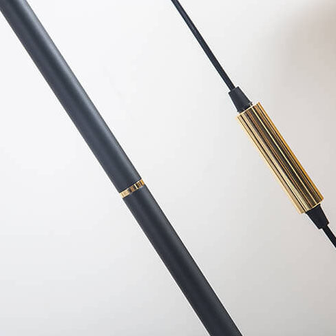 Fishing Rod Ball Iron Floor Lamp