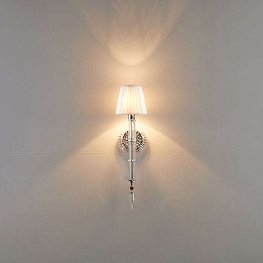 Crystal Fabric Wall Lamp