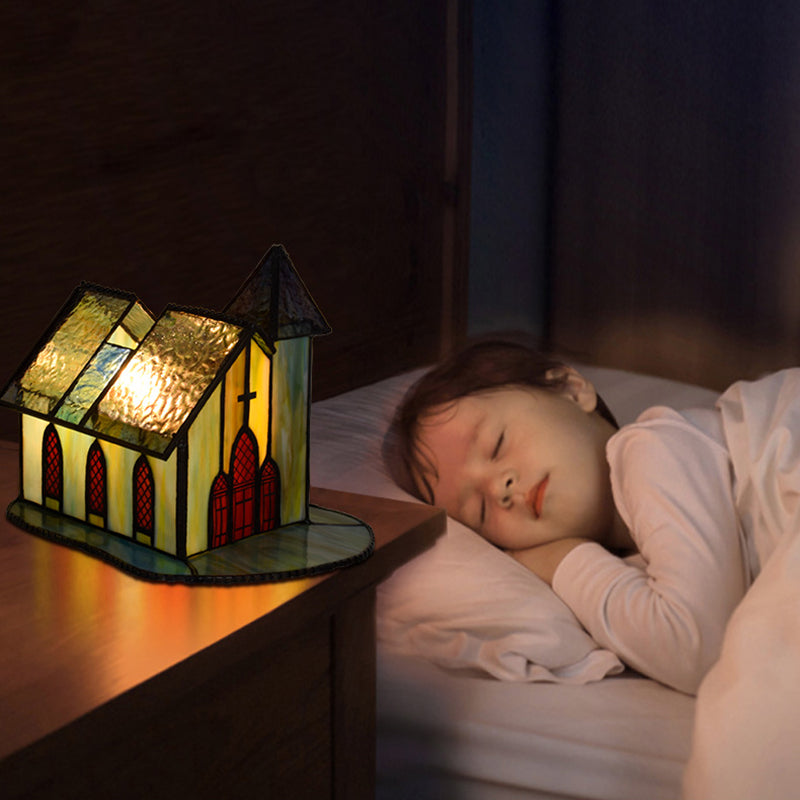 Glass House Chapel Night Table Lamp
