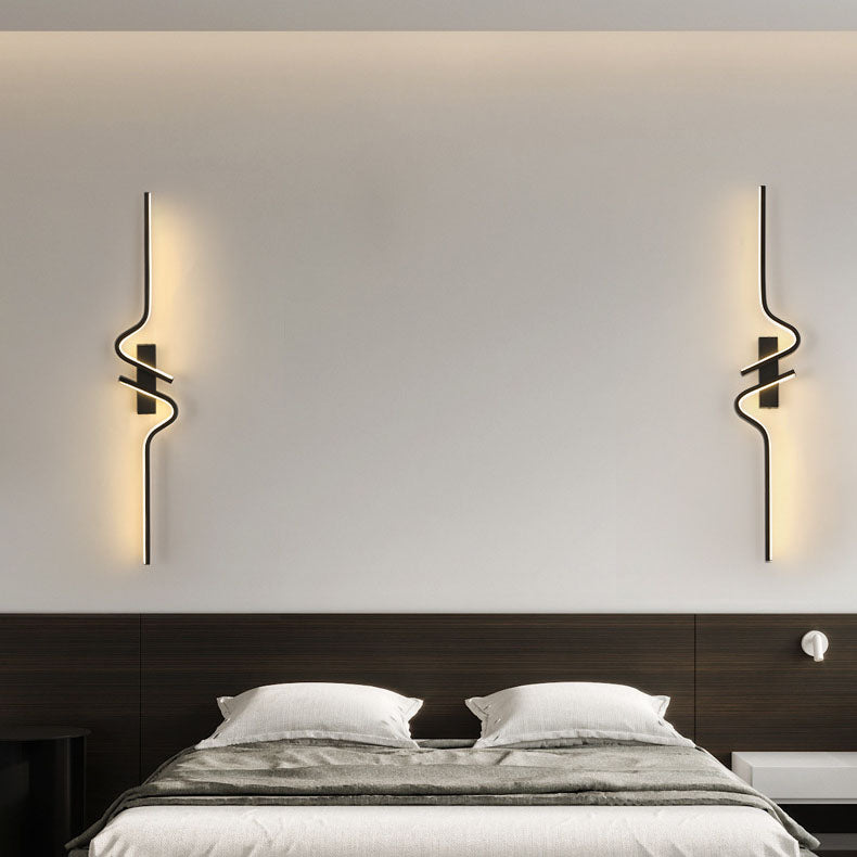 Strip Aluminum Silicon Gel Wall Lamp