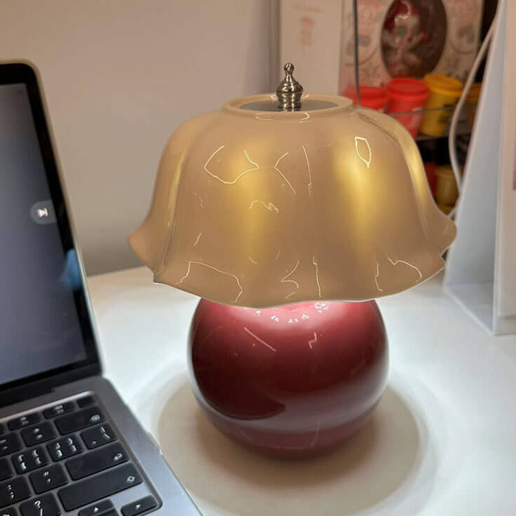 Decorative Floral Ceramic Table Lamp