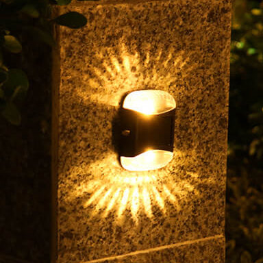 Decorative Plastic Square Outdoor Light