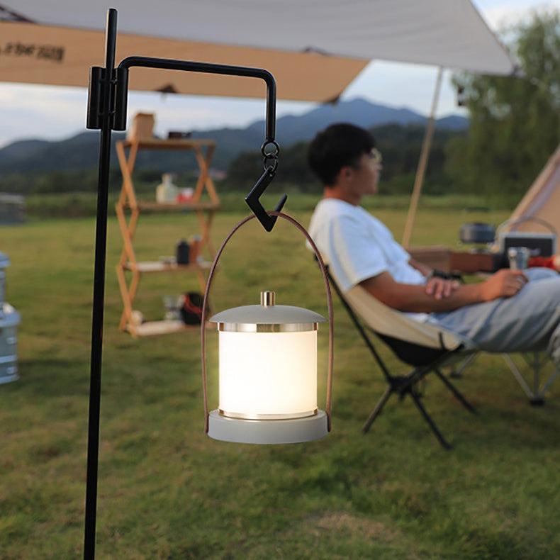Portable Imitation Leather Acrylic Outdoor Light