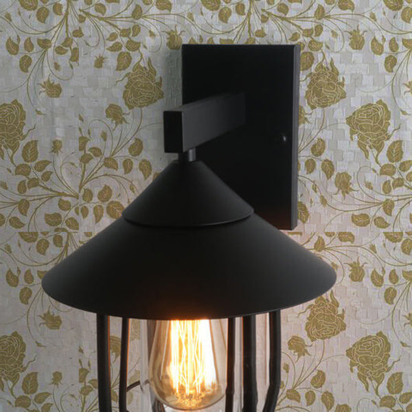 Iron Lantern Indoor Outdoor Light