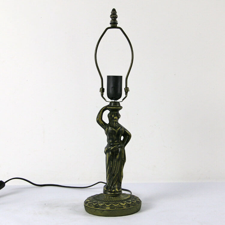 Grape Glass Metal Resin Table Lamp