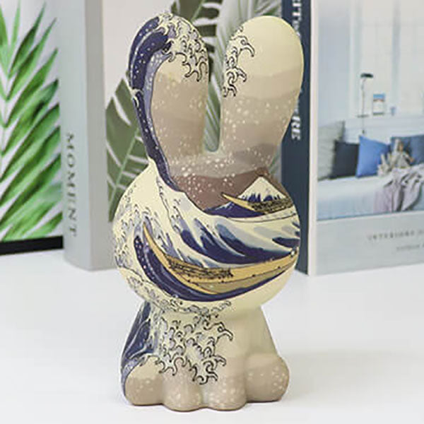 Painted 3D Printed Rainbow Table Lamp