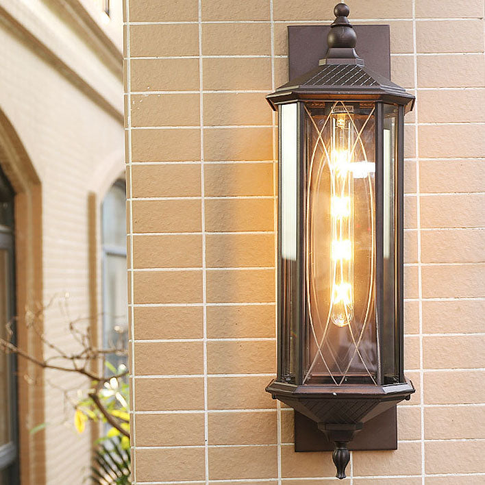 Transparent Cage Outdoor Light