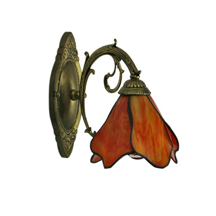 Petals Stained Glass Wall Lamp