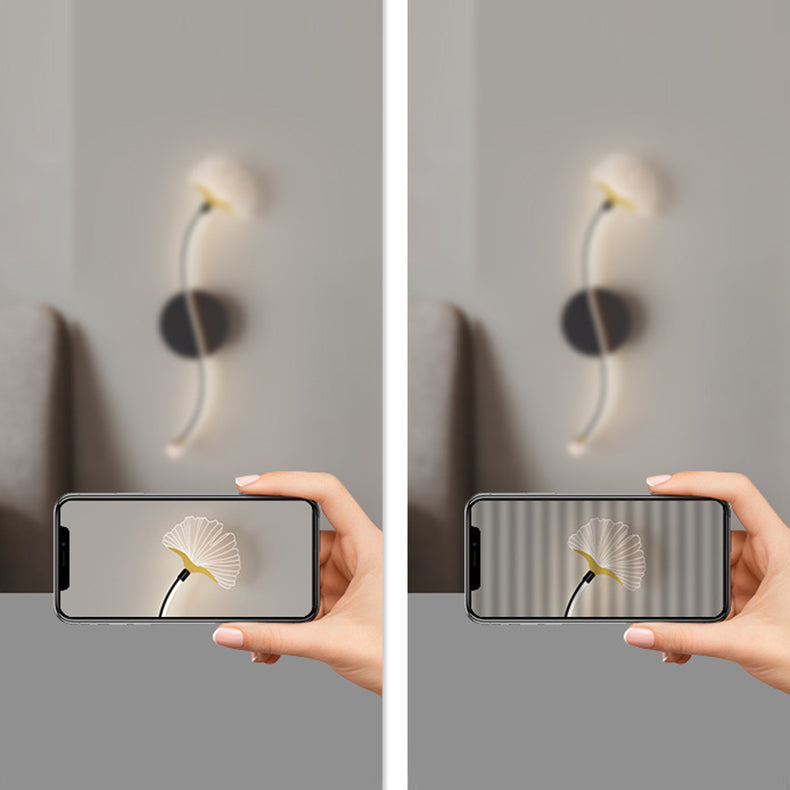 Iron Aluminum Acrylic Line Wall Lamp