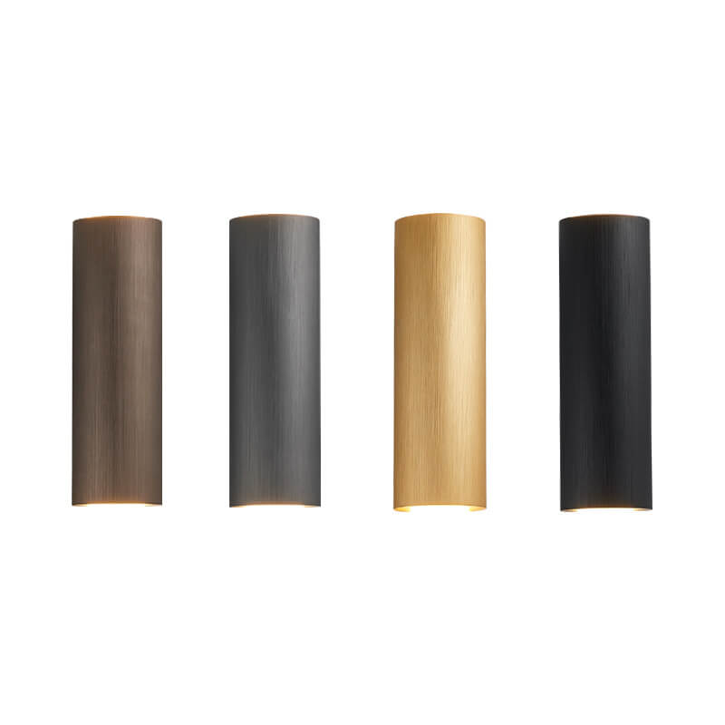 Aluminum Cylindrical Wall Lamp
