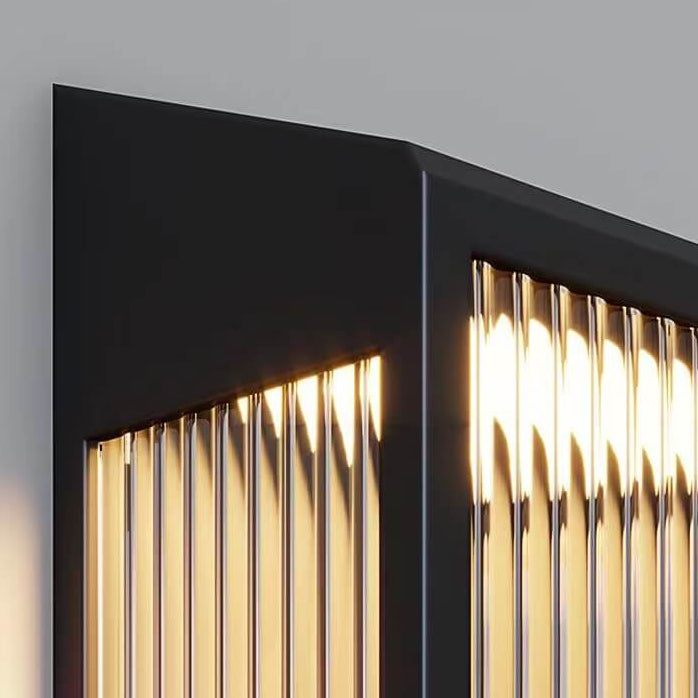 Trapezoidal Stainless Steel Acrylic Outdoor Light