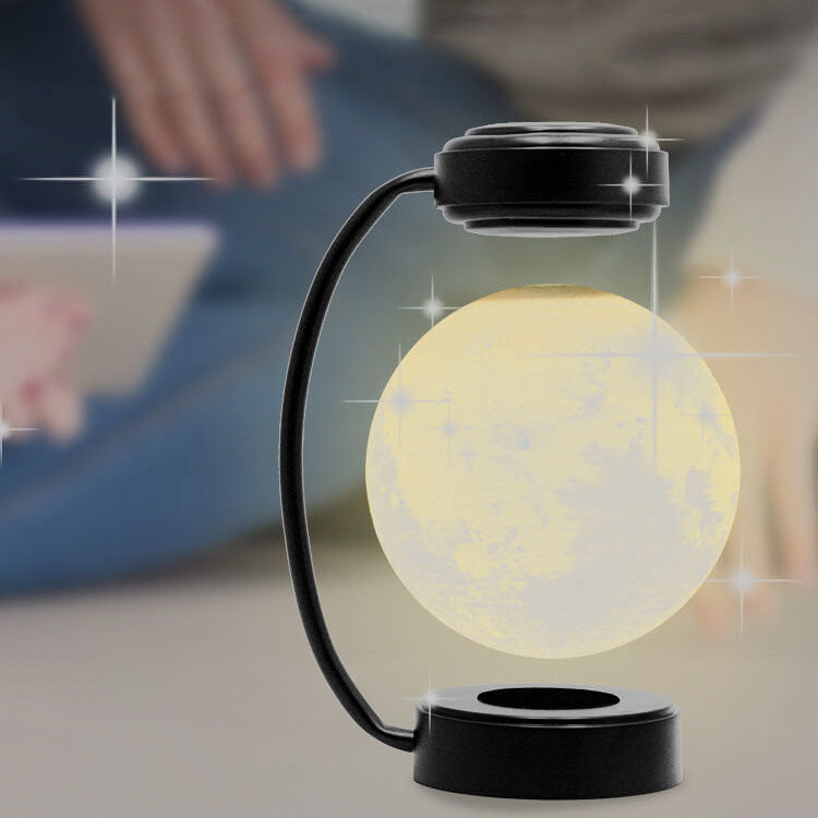 Magnetic Levitation Moon Decorative Table Lamp