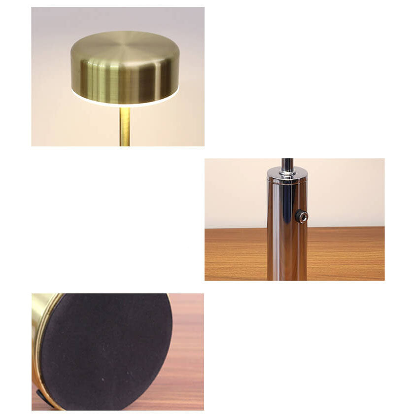 Cylindrical Charging Night Table Lamp